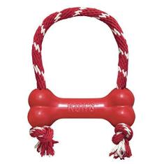 Imagem de MORDEDOR KONG GOODIE COM CORDA PEQUENO P/ CÃES