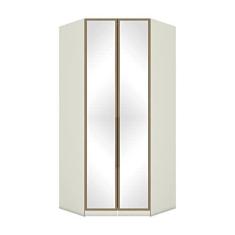 Imagem de Guarda Roupa Canto Closet Modulado 2 Portas com Espelho 3 Gavetas com Led Predileto Henn Areia Hp/jequitibá
