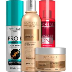 Imagem de Prohall Cosmetic - Kit Cronograma Cauterização Capilar (4 Produtos)