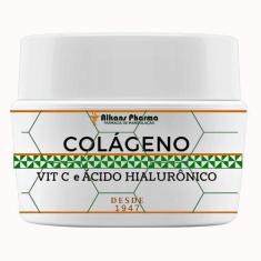 Imagem de Colágeno Hidrolisado Com Vit C + Ac Hialurônico 200 Mg - Alkans Pharma