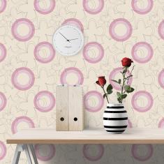 Imagem de Papel De Parede Adesivo Bolhas  12 Rolo 0,58X3M