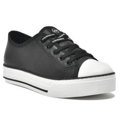 Imagem de Tênis Casual Feminino Preto Via Marte 027-009-03