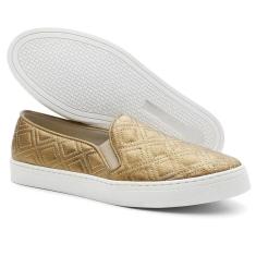 Imagem de Tênis Slip On Casual Delicado Krn Shoes Sola Macia Estiloso