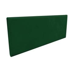 Imagem de Cabeceira Painel Clean Cama Box Solteiro 90 Cm Suede Verde