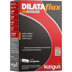 Imagem de Katiguá, DilataFlux, Arginina/Alanina/Cafeína, Sem sabor, 60 Cápsulas rígidas • 30 doses, Preto