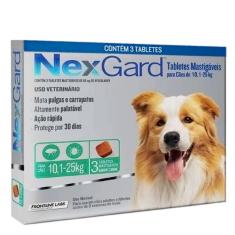 Imagem de Antipulgas E Carrapaticida Nexgard 10 A 25 Kg
