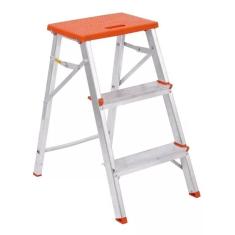 Imagem de Banqueta-escada De Alumínio - 3 Degraus - 120kg - Standers
