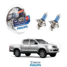 Imagem de Lâmpadas Farol Toyota Hilux Philips H4 Crystalvision