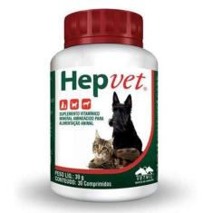 Imagem de Suplemento Vetnil Hepvet Comprimido - 30gr