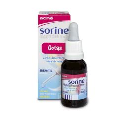 Imagem de Sorine Infantil 0,9% Solução Nasal em Gotas com 30ml Aché 30ml Solução