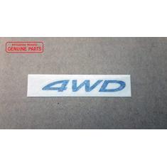 Imagem de Emblema 4WD ASX Outlander airtrek Prata - Original