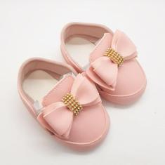 Imagem de Tênis Calce Fácil Com Laço Menina Ticos Baby