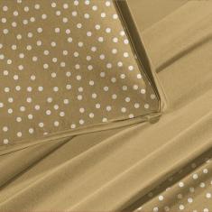 Imagem de Jogo de Cama Altenburg King 4 Peças Malha Fio Penteado Bits Amarelo