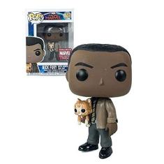 Imagem de Funko Pop Captain Marvel 447 Nick Fury w/ Goose the Cat