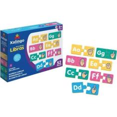 Imagem de Quebra-Cabeça Aprendendo O Alfabeto Em Libras Xalingo