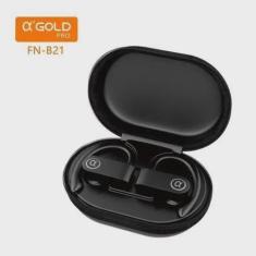 Imagem de Fone Bluetooth Kimaster Esportivo Não Cai Da Orelha Bateria 45horas.
