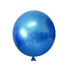 Imagem de Balão Cromado Azul - 5 Polegadas - 25 Unidades