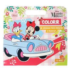 Imagem de Livro para Colorir Maleta Minnie Mouse com Adesivos - Tilibra