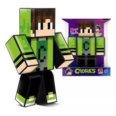 Imagem de Boneco Articulado do Jogo MineCraft Youtuber Cadres Gamer - ALGAZARRA