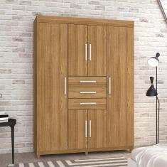 Imagem de Roupeiro 6 Portas Cruze Nature