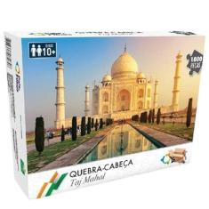 Imagem de Brinquedo Pedagógico Educativo Quebra Cabeça Gigante Taj Mahal 1000 Peças