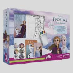 Imagem de Jogo de Cartas Infantil Box de Atividades Frozen 2 - Copag