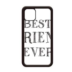 Imagem de Capa Best Friend Ever com citação de coração para iPhone 11 Pro Max para Apple Mobile Case Shell