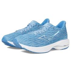 Imagem de Mizuno Tênis de corrida feminino Wave Rider 28, Glacier Lake - branco, 38