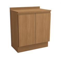 Imagem de Balcão De Cozinha 800mm Com Tampo De Madeira Canela - Kappesberg