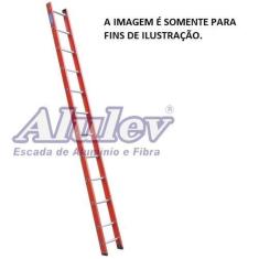 Imagem de Escada Fibra Singela 11 Degraus 3,45 M (Alulev)