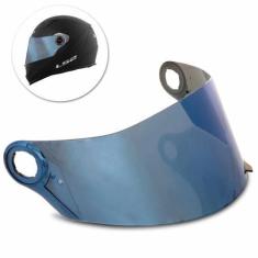 Imagem de Viseira Capacete LS2 FF358 FF396 Helt Strada Texx Double Vision Fechad