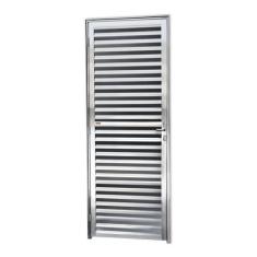 Imagem de Porta de Alumínio 210x80cm Anodizado Brilhante Super Brimak