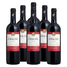 Imagem de Vinho Chalise Tinto Suave 750ml 6 Unidades