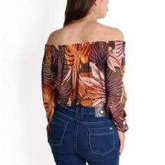 その他 その他 Blusa feminina ciganinha manga sino: Ofertas com os Menores Preços 