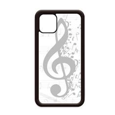 Imagem de Capa para celular Apple Mobile com notas musicais para iPhone 11 Pro Max