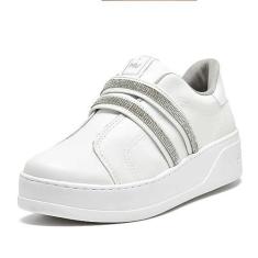 Imagem de Tenis Casual Via Marte Slip On Feminino Strass 23-13508