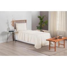 Imagem de Jogo De Cama Solteiro 3 Peças Ponto Palito Coleção Versatile - Feira D