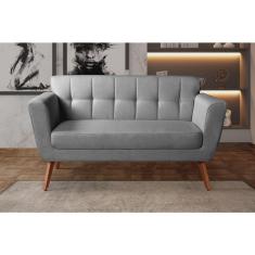 Imagem de Namoradeira Sofá Bruna Moderna Decoração Sala Recepção