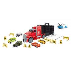 Imagem de Caminhão Carreta Maleta Serviços Com Carrinhos E Acessórios