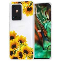 Imagem de Tothedu Capa de celular para Galaxy S20 Ultra 5G (não serve para S20 Plus), capa protetora para Samsung S20 Ultra, transparente, fina, à prova de choque, macia, TPU para Samsung Galaxy S20 Ultra 6,9
