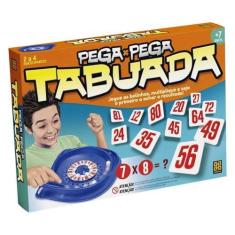 Imagem de Brinquedo Infantil Jogo De Tabuleiro Pega Pega Tabuada Grow - 01467