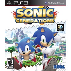 Imagem de Jogo Sonic Generations PlayStation 3 Sega