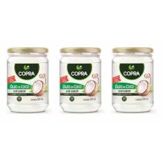 Imagem de Kit 3Uni Óleo De Coco Sem Sabor 500Ml - Copra