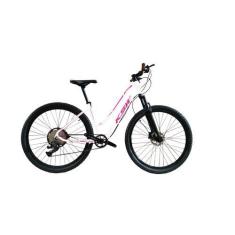 Imagem de Bicicleta Aro 29 KSW Sunny 12v Freios Hidráulicos e Trava, Branco, Ros