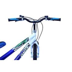 Imagem de Bicicleta aro 24 masc azul rebaixada com aro aero