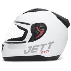 Imagem de Capacete Fechado Integral Jett Evo Line Solid Fosco Feminino Masculino