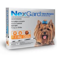 Imagem de Nexgard C 3 Comp Para Cães De 2 Até 4Kg