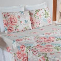 Imagem de Jogo de Lençol King Essencial 4 Peças - Fresi