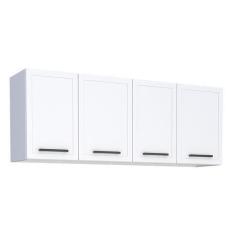 Imagem de Armário Aéreo De Cozinha Aço 4 Portas Juno/Apolo 150 Cozimax Branco