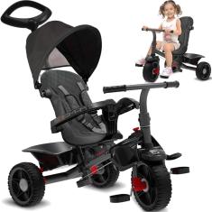 Imagem de Triciclo De Passeio E Pedal Bandeirante Smart Comfort Preto